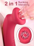  Máy Massage Đầu Bú Mút, Nhiều Tần Số Rung, SD Sạc Điện 