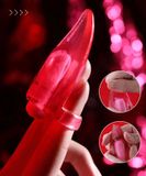  Lưỡi rung tình yêu - Size Mini - Silicone Hồng 