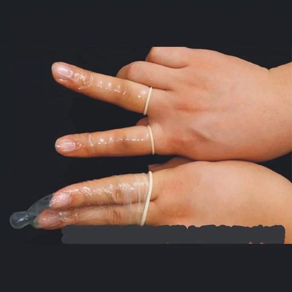  Bao Cao Su Ngón Tay Pleasure More - Tinh chất Bạc Hà - Hộp 10 Cái 