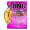  Bao Cao Su One Mix Pleasures , Hộp 03 Cái, Mỏng, Trơn, Siêu Điểm Nổi 