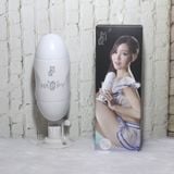  Âm Đạo Giả 2 Đầu Happy ( Có Đế Dán Tường, 1 Đầu Âm Đạo, 1 Bờ Môi ) 