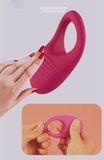  Vòng Đeo DV Nam Giới Yuman Cock Ring, Có Điều Khiển Từ Xa, Nhiều Tần Số Rung 