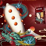 Bao Cao Su Con Rồng Kiểu Bi nổi 3D - Hộp 4 Cái 
