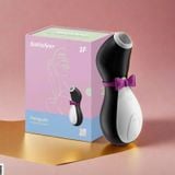  Máy Massage Đầu Bú Mút, Chim Cánh Cụt Satisfyer, Nhiều Tần Số Rung 