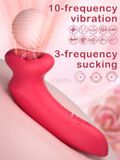  Máy Massage Đầu Bú Mút, Nhiều Tần Số Rung, SD Sạc Điện 