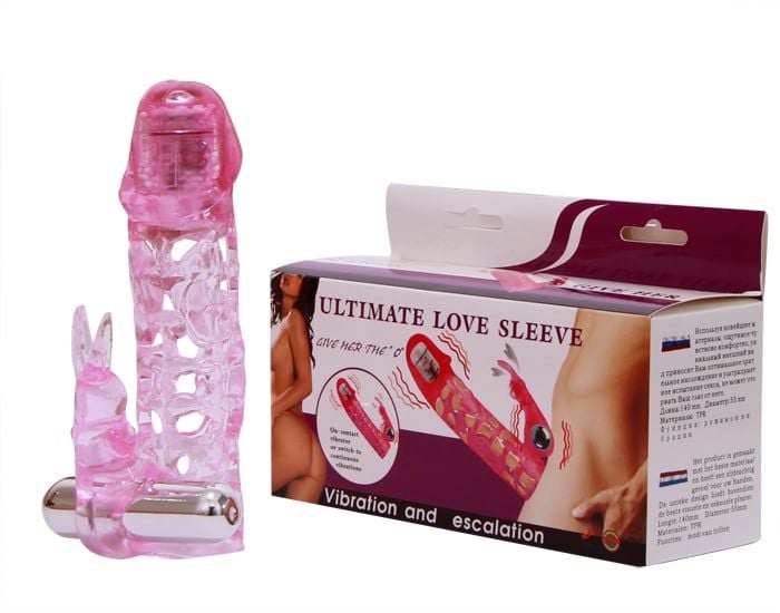  I Sale 2026 I Bao Cao Su Đôn Dzên Ultimate Love Sleeve ( Có Nhánh Tai Thỏ ) 