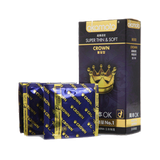  Bao Cao Su Okamoto Crown, Siêu Mỏng, Trơn, Truyền Nhiệt Chân Thật, Hộp 10 Cái 