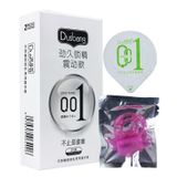  Bao Cao Su Dusbang 0.01 & Nhẫn rung tình yêu - White 