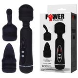 Chày Rung Massage Power Wand - 3 đầu thay thế - 12 chế độ rung 