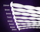  Cây Kích Thích Niệu Đạo Nam Giới, Silicone Trắng Mềm , Trò Chơi Sounding Nam Giới 