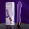  Cây Massage Galaku Dream Mini Nhiều Chế Độ Rung Mềm, Uốn Dẽo 360 Điều Khiển App + Sưởi Ấm 