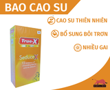  Bao Cao Su True X Seduce, Kéo Dải Thời Gian, Điểm Nổi, Mỏng 