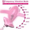  Máy Massage Nhiều Chế Độ Sử Dụng App Điều Khiển , Có Dây Đeo Quần Mini, Kích Thích Nữ Sạc Điện 