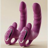  Cây Massage Đa Năng, Có Nhánh Lưỡi, Nhiều Tần Số Rung, Sưởi Ấm Nhiệt Độ 42 °C 