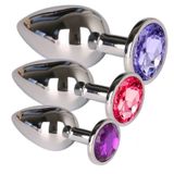  Phích Cắm Hậu Môn Inox Đinh Đá, Nhiều Size 