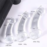  DV, Trap On Silicone trong suốt - Có độ cong cực thích 