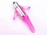  I Sale 2026 I Lưỡi Rung Mini Đeo Ngón Tay, SIlicone Mềm, Gai, Nhiều Tần Số Rung 