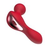  Máy Massage Massager Đầu Chày Mini 3 Màu Sạc Điện Nhiều Chế Độ Rung 