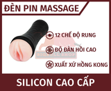  Đèn Pin Pussy Tự Sướng Nam Giới, Dạng Cầm Tay, Nhiều Tần Số Rung, Có Điều Khiển 