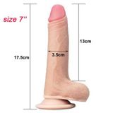  DV giả Love Toy Sliding - Skin Dual Layer Dong 7.0'' 