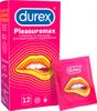  Bao Cao Su Durex Pleasuremax Chính Hãng, Siêu Điểm Nổi, Mỏng, Hộp 12 Cái 
