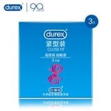  Bao cao su Durex close fit size 49  hộp 3 cái 