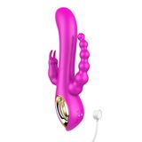  Cây Massage 3 Nhánh Thỏ Đa Năng Nhiều Chế Độ Rung Cao Cấp 