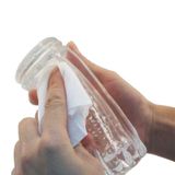  Cốc TD Nam Giới Silicone Trong Suốt Kích Thích ( Có Rung, Gân, Gai, Bi ) 