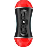  Cốc Thủ Dâm Cầm Tay 2 Đầu Chữ M - Jiual - Silicone mềm mại, Gân, Gai 