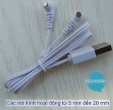  Dây Sạc Toys 5mm, 6mm, 10mm Nhiều Kiểu Hít Từ 