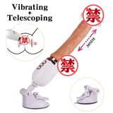  DV Massage Có Điều Khiển Từ Xa, Đế Hít Tường, Nhiều Chế Độ Rung Thụt, Có Nhiệt Độ Cao Cấp, Size To Sạc Điện 