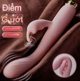  Cây Masaage Dạng Ngón Tay Mềm Dẻo, Nhánh rung Tai Thỏ, Nhiều Tần Số Rung 