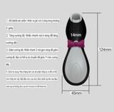  Máy Massage Đầu Bú Mút, Chim Cánh Cụt Satisfyer, Nhiều Tần Số Rung 
