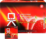  Bao cao su OK hương dâu - Hộp 3s 