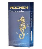  Bao Cao Su Rocmen Long Shock 4 in 1, Siêu Điểm Nổi, Tinh Chất Bạc Hà Kéo Dài Thời Gian Nam Giới 