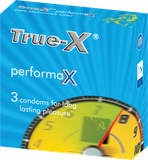  Bao Cao Su True X Performa, Mỏng, Trơn, Kéo Dài Thời Gian Nam Giới 