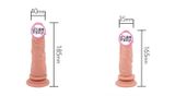  DV giả silicone mềm, sử dụng đa năng Nam - Nữ -  LGBT - Size: 16.5 cm 