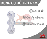  I Sale 2026 I Khối Silicone Trong Suốt Tự Sướng Dành Cho Nam Giới ( Gân, Gai ) 