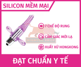  I Sale 2026 I Lưỡi Rung Mini Đeo Ngón Tay, SIlicone Mềm, Gai, Nhiều Tần Số Rung 