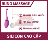  Trứng Rung Tình Yêu Leten Swan, Không Dây, Điều Khiển, Nhiều Tần Số Rung 