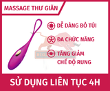 Trứng Rung Tình Yêu Tadpole, Nhiều Tần Số Rung, Thiết Kế Không Dây 