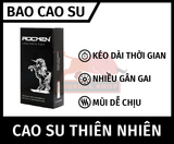  Bao Cao Su Rocmen Long Shock 4 in 1, Siêu Điểm Nổi, Kéo Dài Thời Gian Nam Giới 