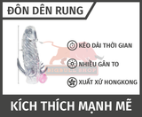  I Sale 2026 I Bao Cao Su Đôn Dzên Có Nhánh, Có Rung, Silicone Trong Suốt 