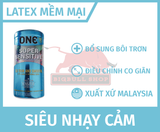  Bao Cao Su One Super Sensitive , Hộp 12 Cái, Mỏng, Trơn, Nhiều Gel 