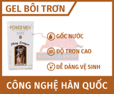  Gel Bôi Trơn Powermen Longer Plus, Chai 30ml 