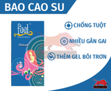  BCS GÂN GAI FEEL RIBBED (HỘP 12 CÁI) 