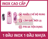 Trứng Rung Tình Yêu 02 Đầu Baile, Nhiều Tần Số Rung 