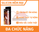  DV Giả Hot Bunny, Nhánh Rung Tai Thỏ, Giống Thật, Nhiều Tần Số Rung, Toả Nhiệt 