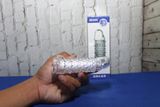  I Sale 2026 I Bao Cao Su Đôn Dzên Loại 1 - Màu Tím, Dạng Vảy Cá, Silicone Trong Suốt 