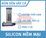  I Sale 2026 I Bao Cao Su Đôn Dzên Loại 1 - Màu Tím, Dạng Vảy Cá, Silicone Trong Suốt 